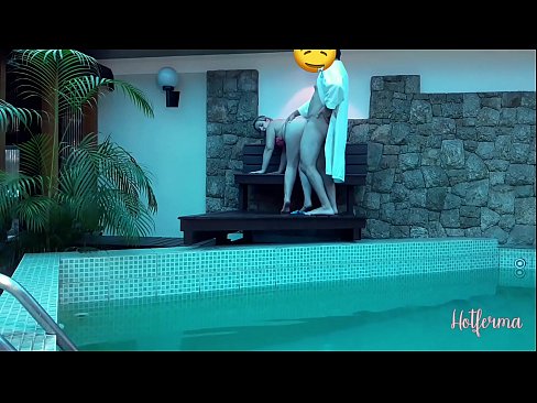 ❤️ Boss invites maid to the pool, but couldn't resist a hot ️❌ Anal porn at us ❌️